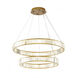 Canada LED 31.5 inch Gold Chandelier Ceiling Light